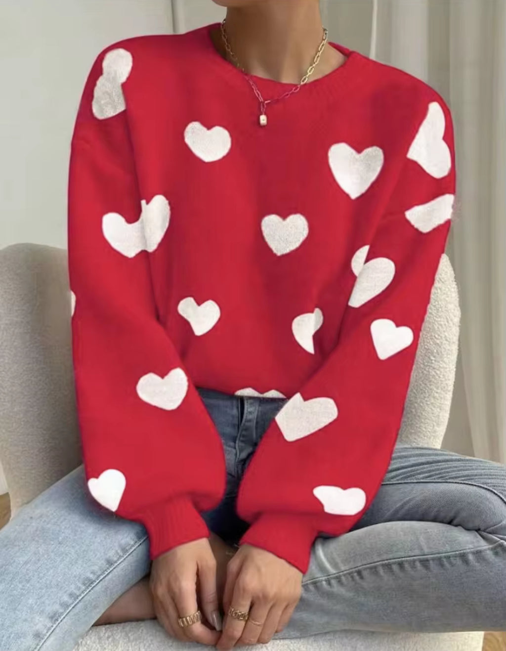 Amour Pull en Maille