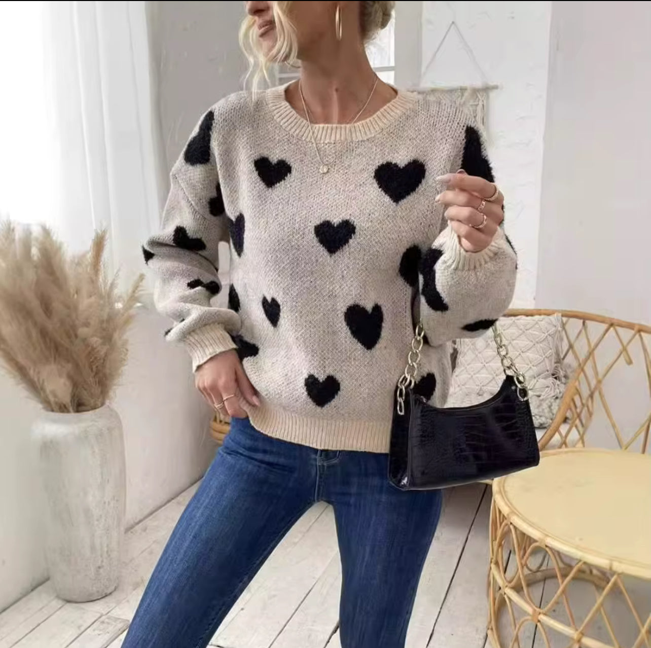 Amour Pull en Maille