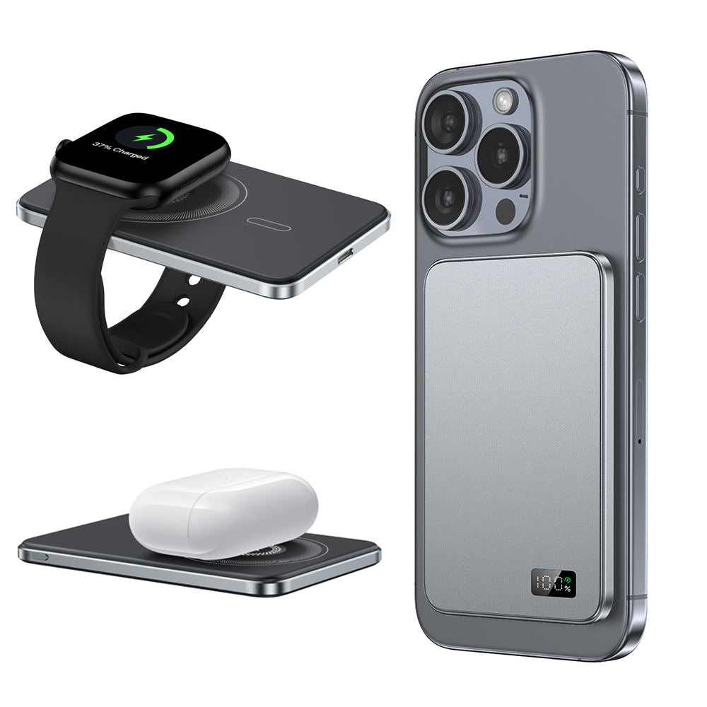 Câble de Charge Magnétique Rétractable 100W